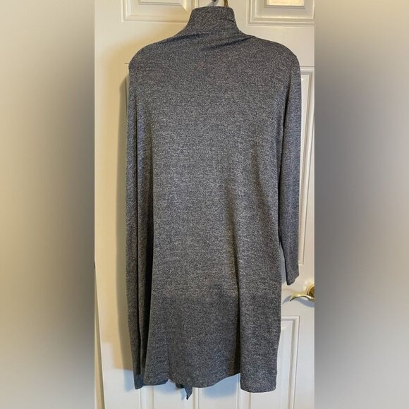 Indigo Long Open Front Sweater with pockets Women’s L/XL - Picture 5 of 5